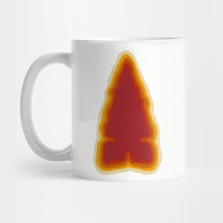 Groovy Projectile Point Mug